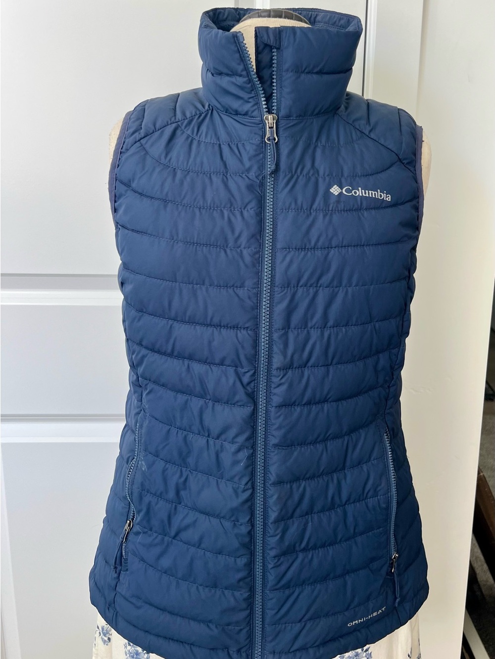 Columbia Navy Quilted Insulated Women’s Vest